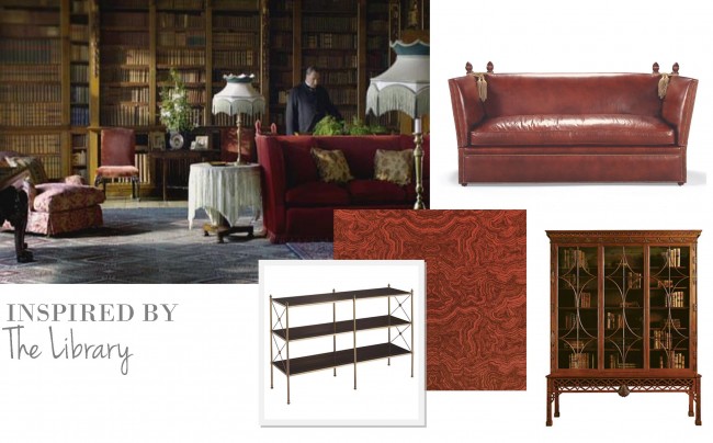 Downton Abbey Library