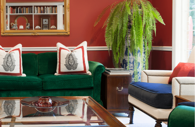 Ruby Charmed Living Room