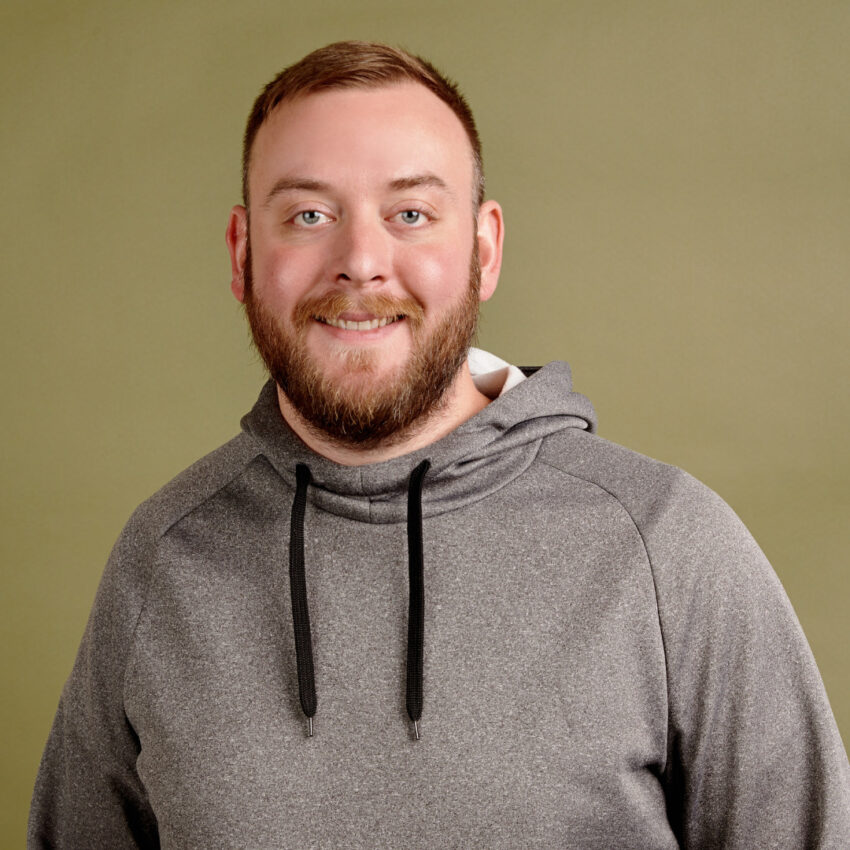 Russ Lundy, Operations Manager, Holiday card photo