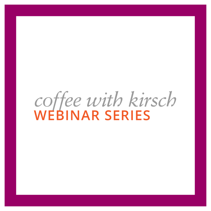 Coffee with Kirsch Webinar: Selecting the Ideal Traverse Rod: Tuesday, May 30, 2017