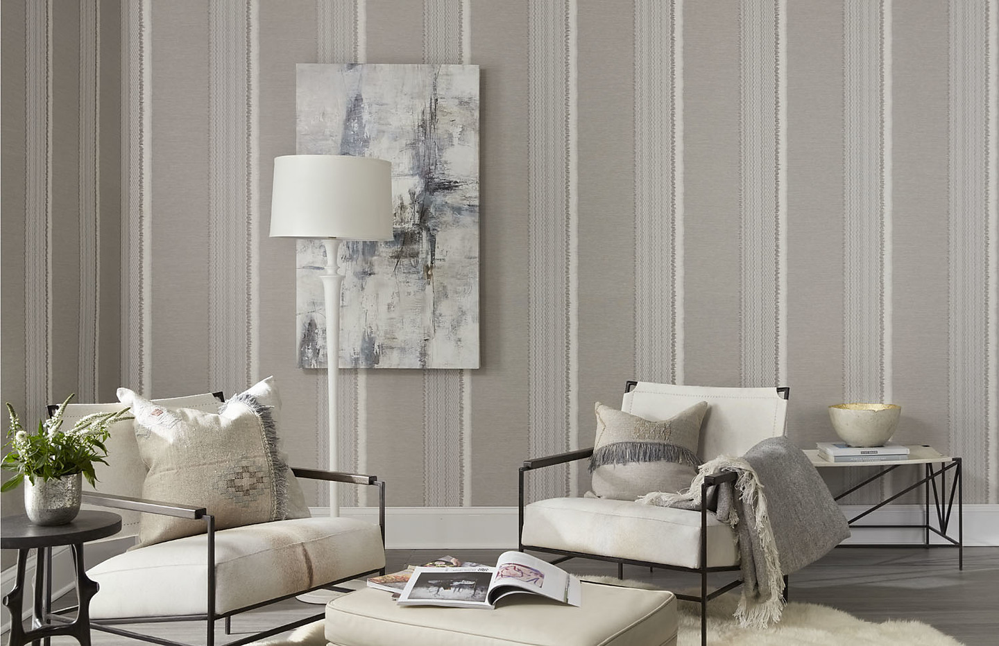 Tailored Wallcovering Gaucho Textiles by Phillip Jeffries